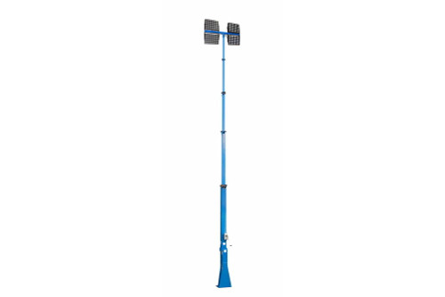 Larson Electronics 2000W High Intensity LED Light Mast - 5-Stage 9-30' Mast - 240,000 Lumens - Metal Halide Replacement