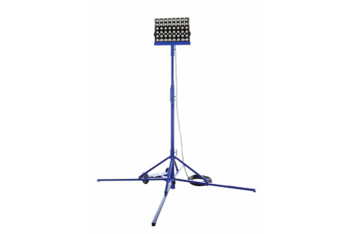 Larson Electronics 480 Watt Work Area LED Light Tower - Quadpod Mount - 7-12' Height - 75 Meters 12/3 SOOW Cable