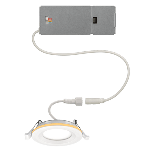 3″ LowPro Canless Direct Mount Downlight 5-CCT Color Preference® & Nightlight | ETi Lighting | DLLP-3IN-G2-TRIM-B | ETi Lighting at lightingandsupplies.com