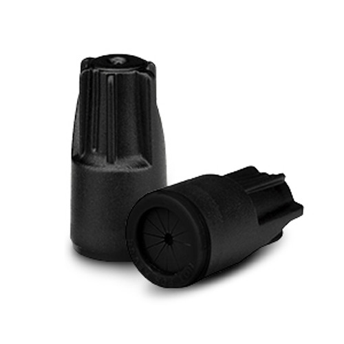 Lighting and Supplies LS-50135 Black Silicone Wire Nut/20 Pack