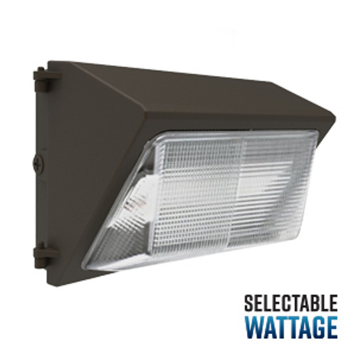 Lighting and Supplies LS-83337 LED Wall Pack 30/40/50/60W/50K/BRonze120-277V