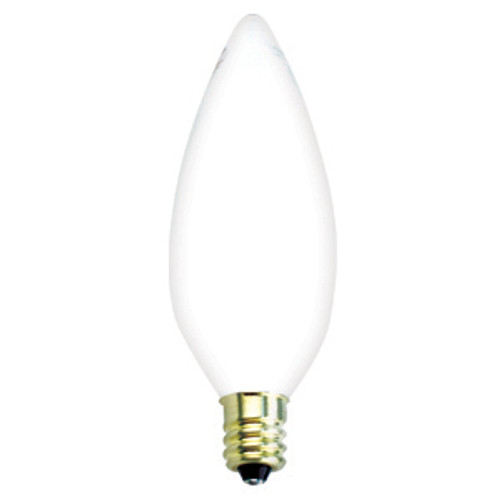 Lighting and Supplies LS-8-1357 Lighting and Supplies LS-8-1357 25Tear Drop/Frost/Cand Incandescent