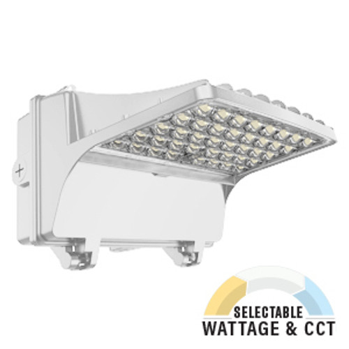 Lighting and Supplies LS-8-3913 Lighting and Supplies LS-8-3913 LED Spec-Select Stealth Full Cutoff Wall Pack 20W/30W/45W/50W-30K/40K/50K/120-277V/White LED Outdoor Fixture