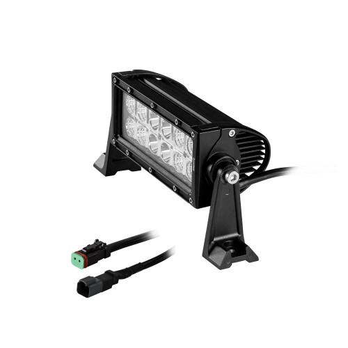Heise LED Lighting HE-DR8 Dual Row Lightbar - 8 Inch, 12 LED