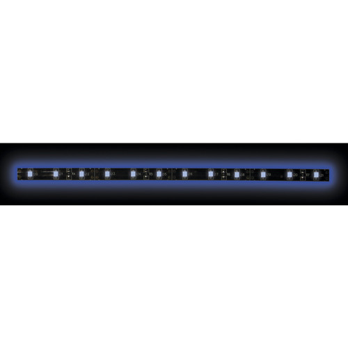 Heise LED Lighting HE-B350-BLK 5050 Blue/Black Light Strip with Black Base - 3 Meter, 60 LE