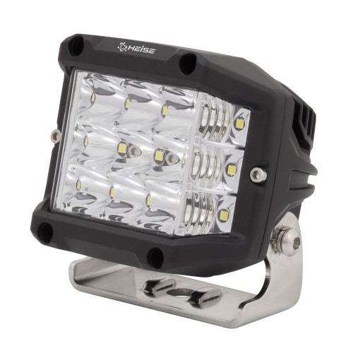 Heise LED Lighting HE-HCL1402PK High Output Cube Light - 4 Inch, 15 LED, 2-Pack with Harness