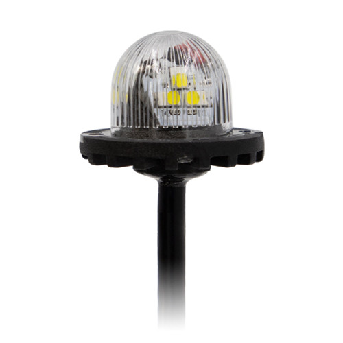 Heise LED Lighting HE-MUHSR-W Hidden Strobe White Marker Lights - 1 Inch, 9 LED