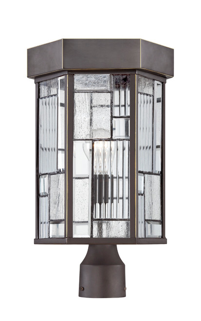 Designers Fountain Pro Plus 32136-ABP Kingsley 10" Post Lantern