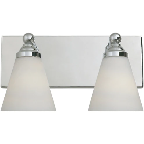 6492-CH - Hudson 2 Light Wall Sconce - Designers Fountain Pro Plus