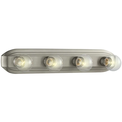 6614-BN - Basic Vanity 4 Light Bath Bar - Designers Fountain Pro Plus