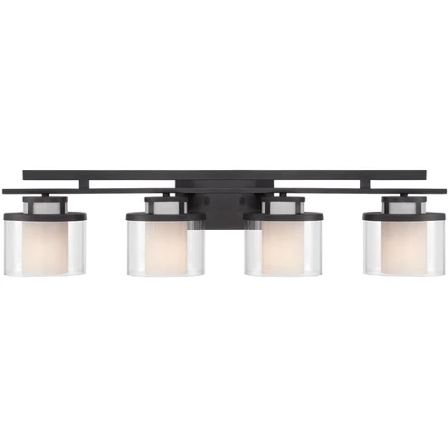 86104-BBR - Fusion 4 Light Bath Bar - Designers Fountain Pro Plus