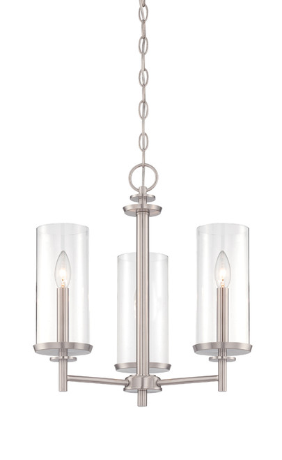Designers Fountain Pro Plus 87283-SP Harlowe 3 Light Chandelier Designers Fountain Pro Plus 87283-SP Harlowe 3 Light Chandelier