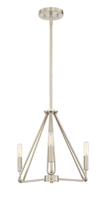 Designers Fountain Pro Plus 88483-SP Uptown 3 Light Chandelier