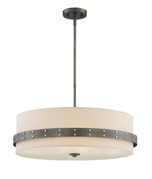 Designers Fountain Pro Plus 92433-WI Garrett 4 Light Inverted Pendant Designers Fountain Pro Plus 92433-WI Garrett 4 Light Inverted Pendant