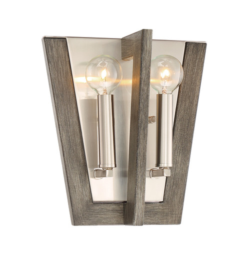 Designers Fountain Pro Plus 93702-SP Westend 2 Light Wall Sconce Designers Fountain Pro Plus 93702-SP Westend 2 Light Wall Sconce