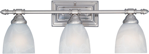 94003-SP - Apollo 3 Light Bath Bar - Designers Fountain Pro Plus