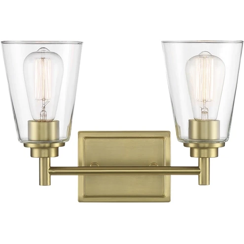 95702-BG - Westin 2 Light Vanity - Designers Fountain Pro Plus