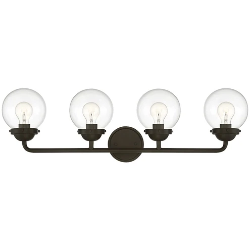 95904-ORB - Knoll 4-Light Bathroom Fixture - Designers Fountain Pro Plus