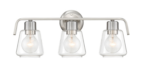 Designers Fountain Pro Plus 96203-SP RILEY 3-Light Bathroom Fixture Designers Fountain Pro Plus 96203-SP RILEY 3-Light Bathroom Fixture