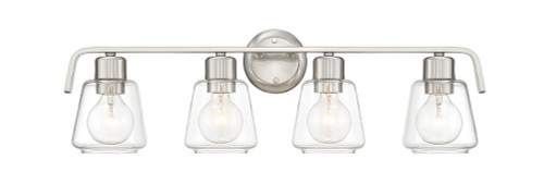 Designers Fountain Pro Plus 96204-SP RILEY 4-Light Bathroom Fixture Designers Fountain Pro Plus 96204-SP RILEY 4-Light Bathroom Fixture