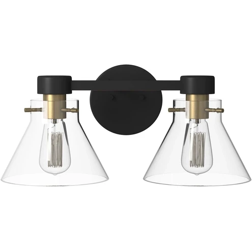 D204M-2B-MB - Willow Creek 2 Light Bath - Designers Fountain Pro Plus