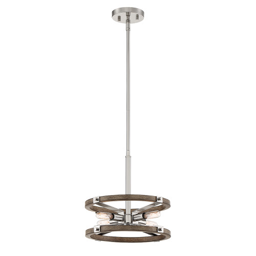 Designers Fountain Pro Plus D206C-13P-PN Hanston 4LT SMALL PENDANT