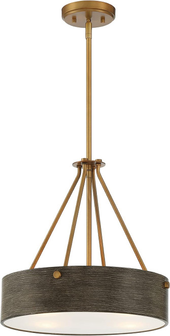 D228M-24P-OSB - Erba 6 Light Pendant - Designers Fountain Pro Plus