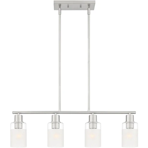 D236M-IS-BN - Cedar Lane 4 Light Island - Designers Fountain Pro Plus