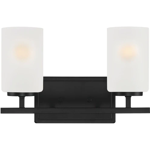 D239M-2B-MB - Carmine 2 Light Vanity - Designers Fountain Pro Plus