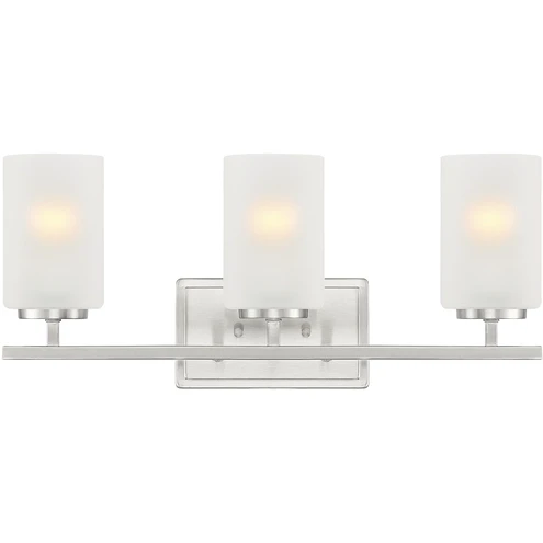D239M-3B-BN - Carmine 3 Light Vanity - Designers Fountain Pro Plus