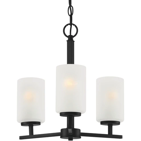 D239M-3CH-MB - Carmine 3 Light Chandelier - Designers Fountain Pro Plus