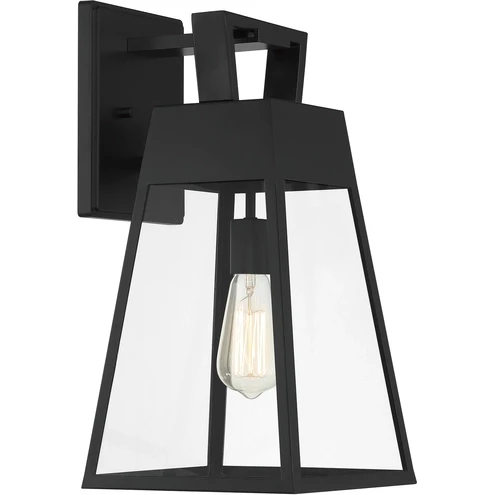 D244M-9OW-MB - Cooper 1 Light Wall Lantern - Designers Fountain Pro Plus