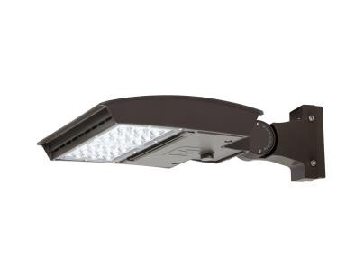 Maxlite M55U5S-CSBFCR M Series 55W, 120-277V, Type 5S Square, CCT Select 3/4/5K, Bronze, Flexible Arm, C-Max Compatible