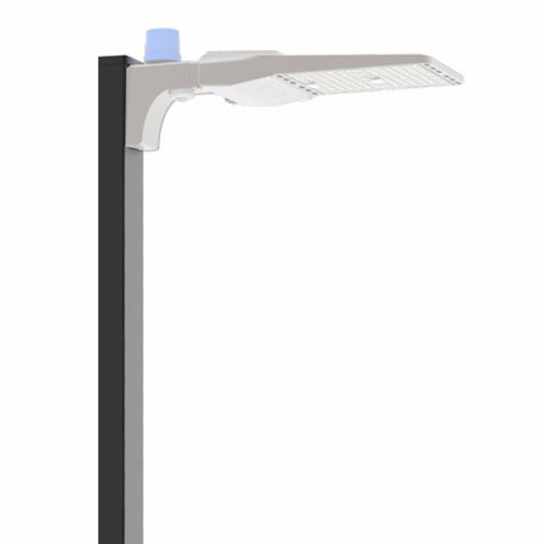 ATG LED Lighting S5-BO-S07G25-SBZ 5" Straight Square Steel Poles