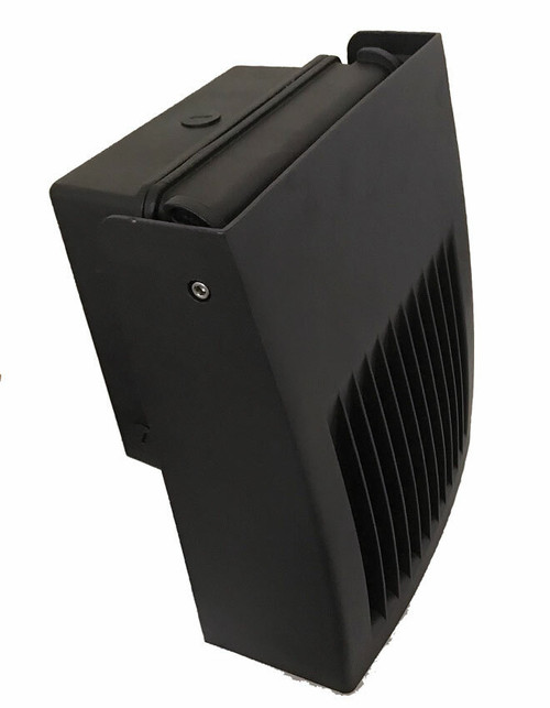 WP-FCA24U30/PC Halco Lighting Technologies WP-FCA24U30/PC 10321 Full Cutoff Adjustable Wallpack; 24W 120-277V 3000K Button Photocell