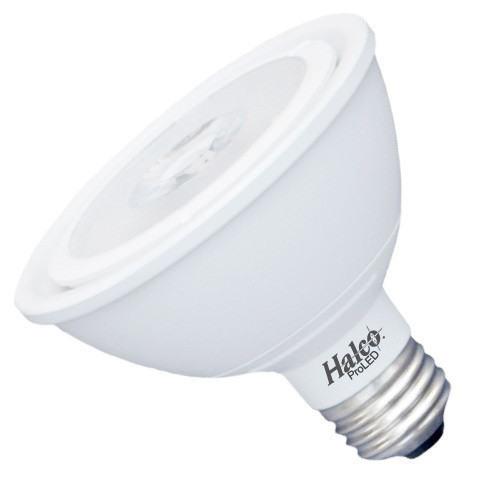 PAR30NFL12S/930/BH/LED2 Halco Lighting Technologies PAR30NFL12S/930/BH/LED2 83121 LED PAR30S 12W 3000K Dimmable 25 Degree E26 ProLED High Ri Black Housing