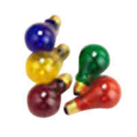 A19RED40C Halco Lighting Technologies A19RED40C 6350 40W A19 Red Ceramic 130V 2M Ha