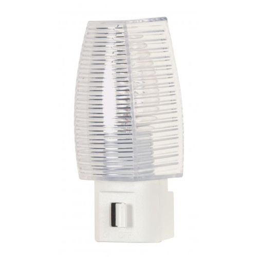 Satco S75/061 C7 Incandescent, Manual Night Light, Decorative Lens Lampshade