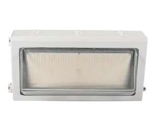 Keystone Technologies 120W LED Wall Pack w/ PC, Open Face, 120V-277V, CCT Select, White | KT-WPLED120-L1-8CSB-VDIM-W | Keystone Technologies at lightingandsupplies.com