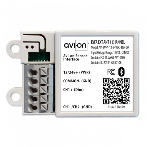 AVI-LVFA-1CH-12-24VDC Spring Lighting Group AVI-LVFA-1CH-12-24VDC Low Voltage Fixture Adapter, Single Channel 0-10V Controls