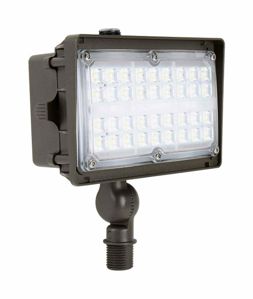 LFLD45-50-UD-B Archipelago Lighting LFLD45-50-UD-B Flood or Zion or 45W or 5000K or 120 - 277V or Dark Bronze or w/ Knuckle Mount