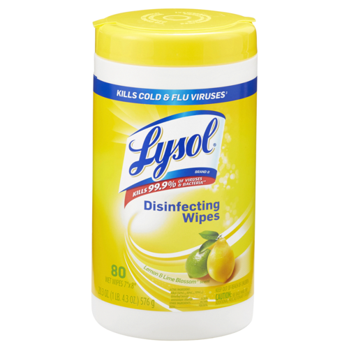 Pandemic Relief Supply Lysol Disinfecting Wipes, Soft Pack (80 count)