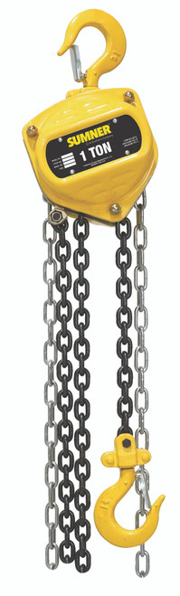 Southwire CB100C10 1 Ton Chain Hoist with 10 ft. Chain Fall