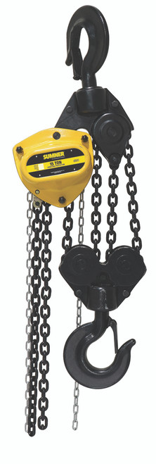 Southwire PCB1.5KC10WO 15 Ton Chain Hoist with 10 ft. Chain Fall and overload protection