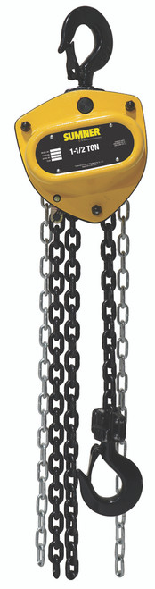 Southwire PCB150C30 1-1/2 Ton Chain Hoist with 30 ft. Chain Fall