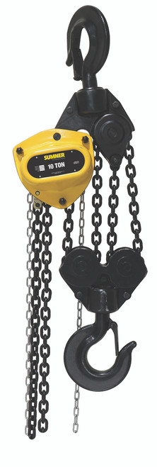 Southwire PCB1KC15 10 Ton Chain Hoist with 15 ft. Chain Fall