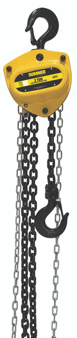 Southwire PCB200C20WO 2 Ton Chain Hoist with 20 ft. Chain Fall and overload protection