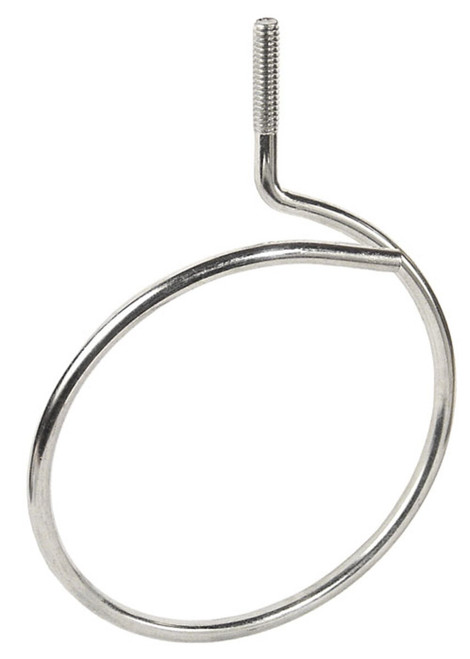 Southwire BR-400 Bridle Ring, 4 In. Loop, 1/4-20 Machine Screw Threaded Leg