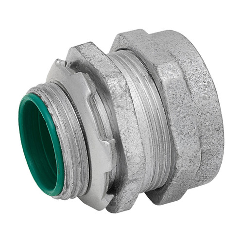 Southwire MNT-2754-B 1-1/2" Rigid Compression Box Connectors, No Thread, Insulated - Malleable Iron