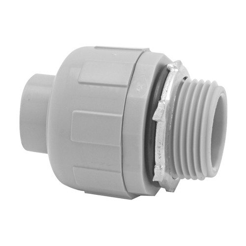 Southwire NMLQ-1100 1" Nonmetallic Liquid-Tight Box Connectors, Straight